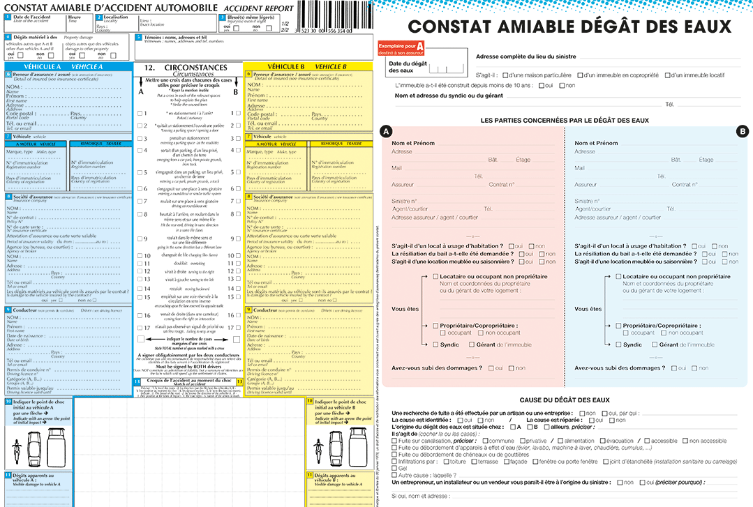 Constat amiable universel