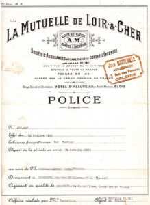 Quittance de 1945