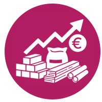 Hausse prix matériaux